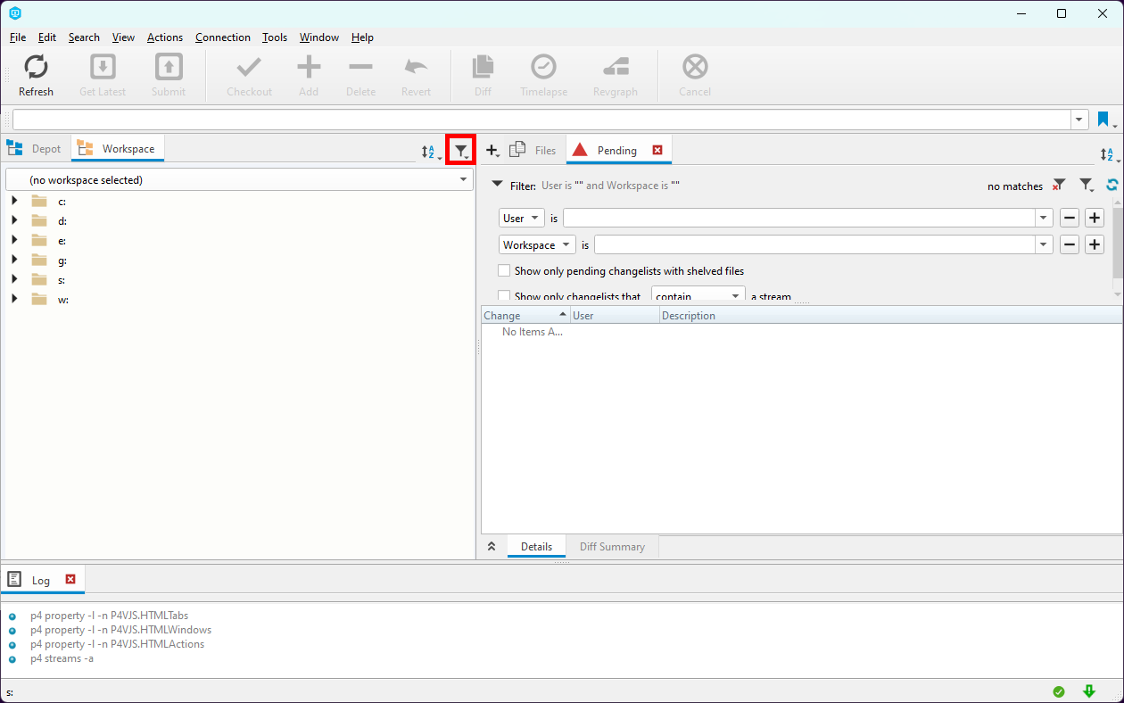 Correcting workspace display, part 1.