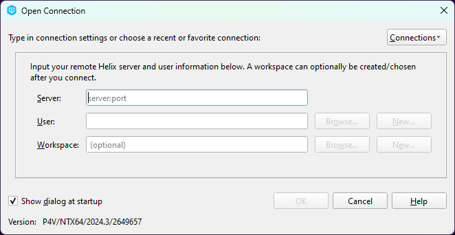 Launcher for Perforce.